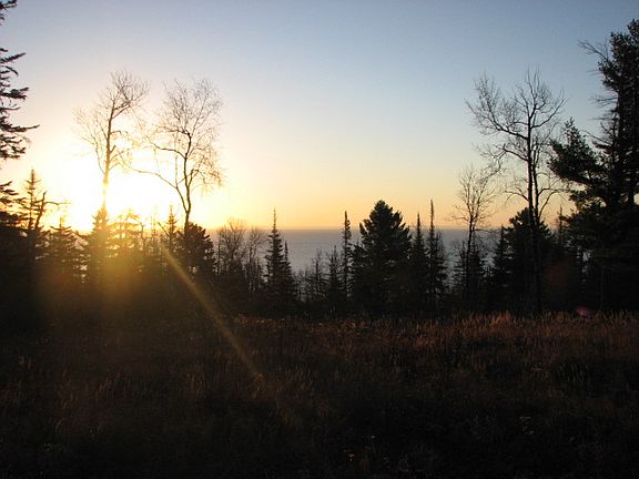 Sunrise over Lake Superior