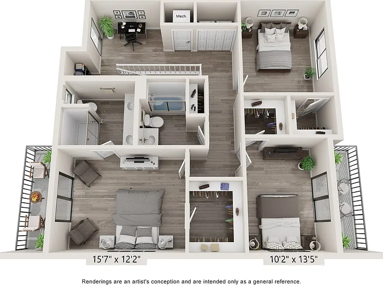B Unit Second Floor B Unit Second Floor
