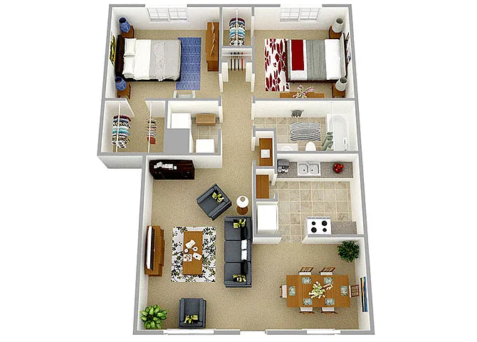 Floor plan B - The Elm Upgrade