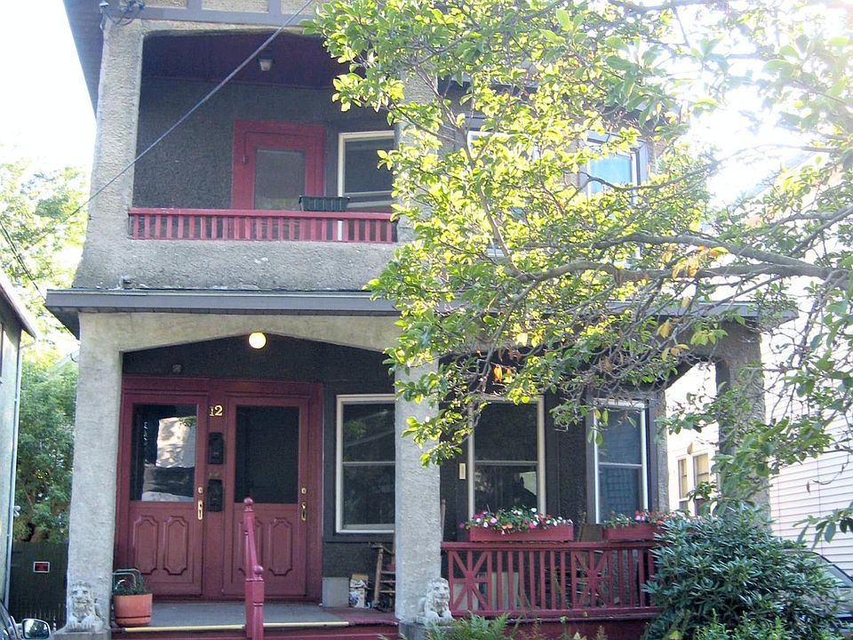 front of 2 family home;