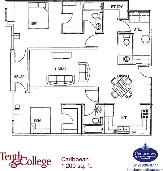 Tenth & College Apartments — Photo 83
