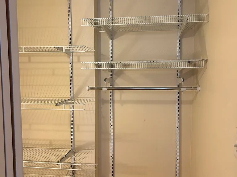 Closet in large bedroom