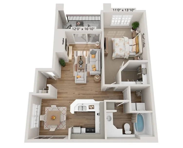 Floor plan Pima