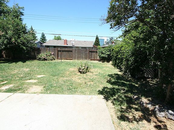 Large backyard 