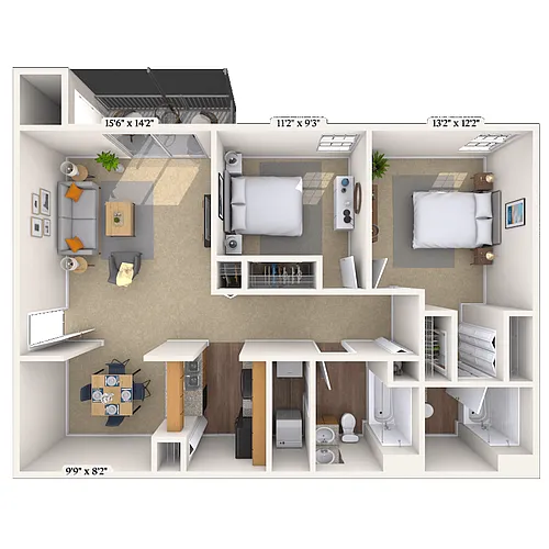 Floor plan The Belmont