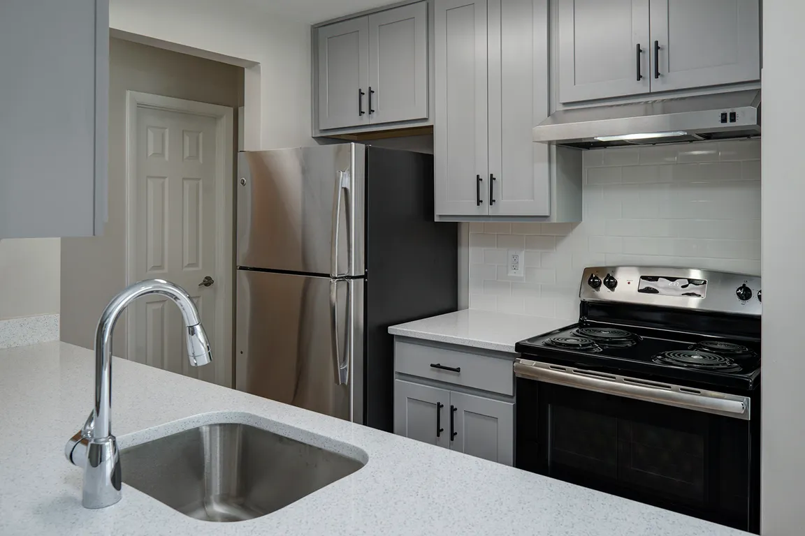 Renovated kitchens with premium finishes are available for upgrade. Ask the leasing team for more details.