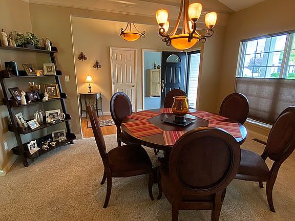 Formal,  but open dining.