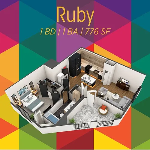 Floor plan Ruby