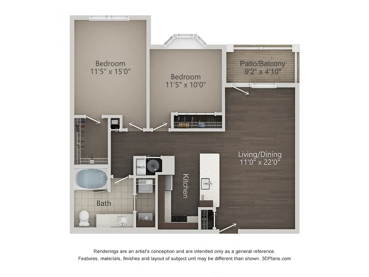 Floor plan B1