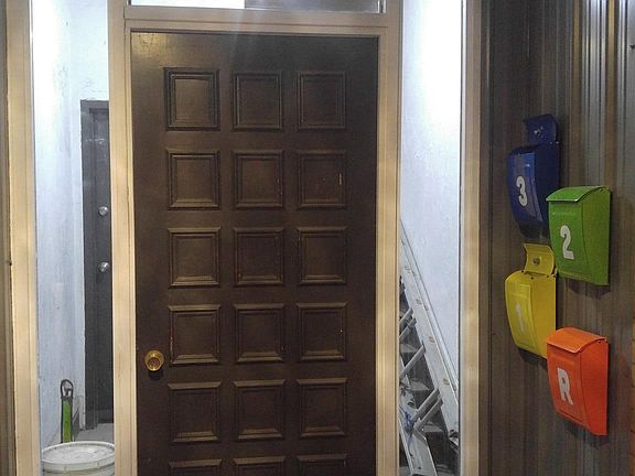 Fun and funky entrance