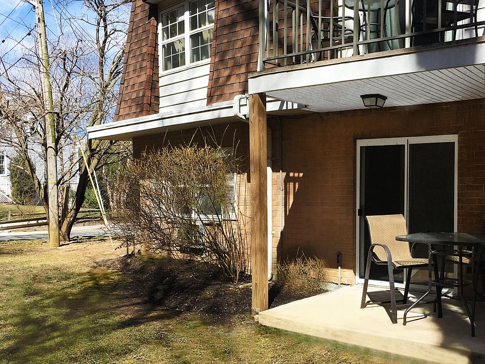 private patio.