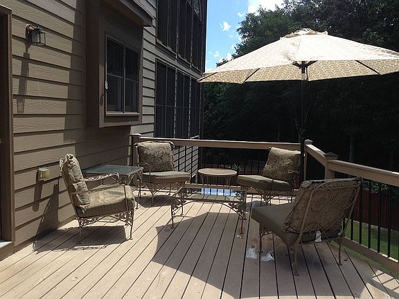 Back Deck off of Kitchen