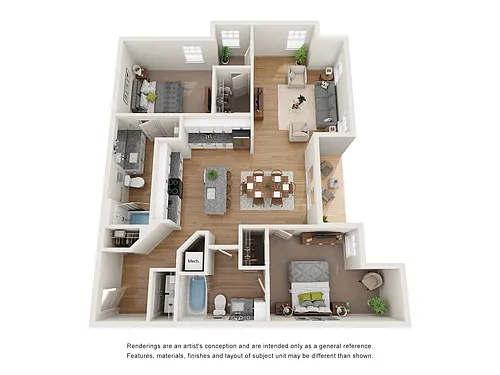 Floor plan Crossing - (B3)