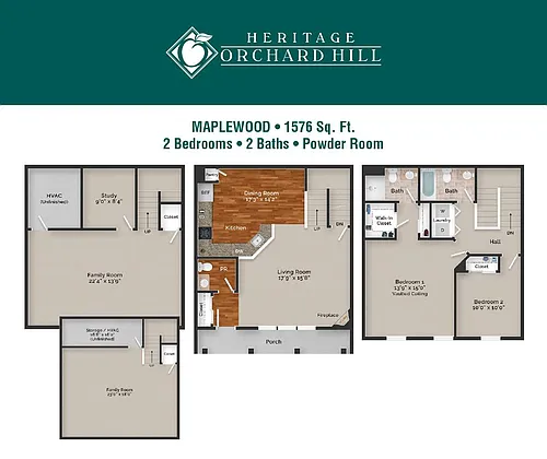 Floor plan The Maplewood