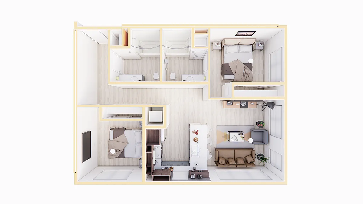 Floor plan Amethyst