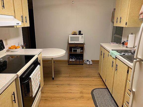 Newly painted kitchen
