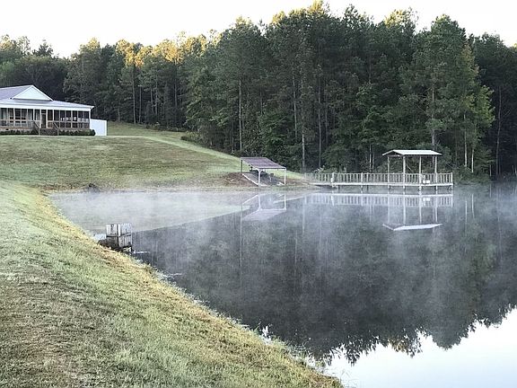 House And Dock Sunrise