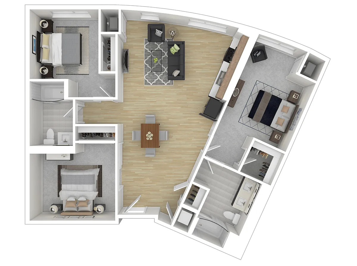Floor plan 3C