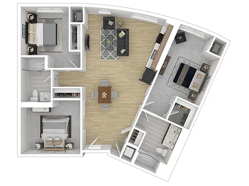 Floor plan 3C