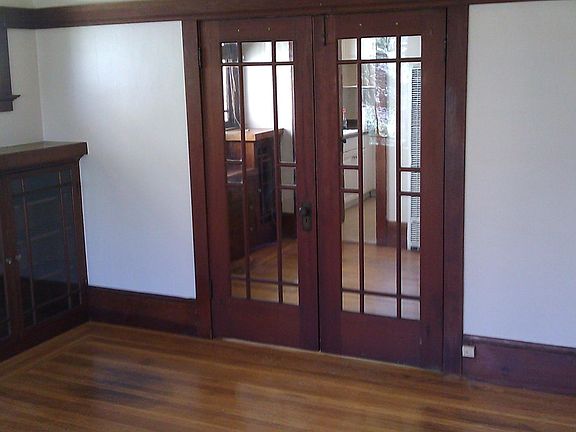 French doors to provide potential second living space