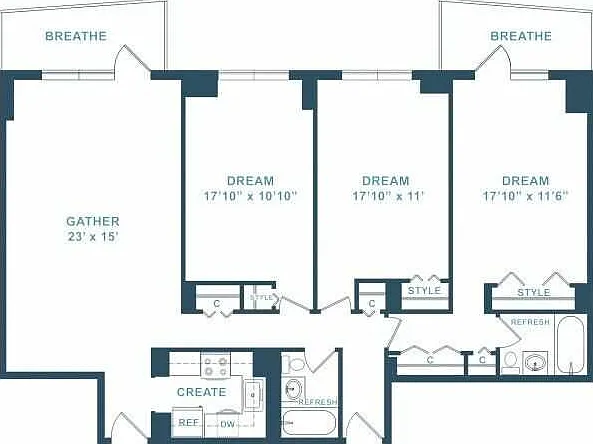 3 bed, $4,911 — Photo 3