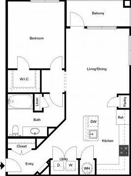 Winlock floor plan Easton Place