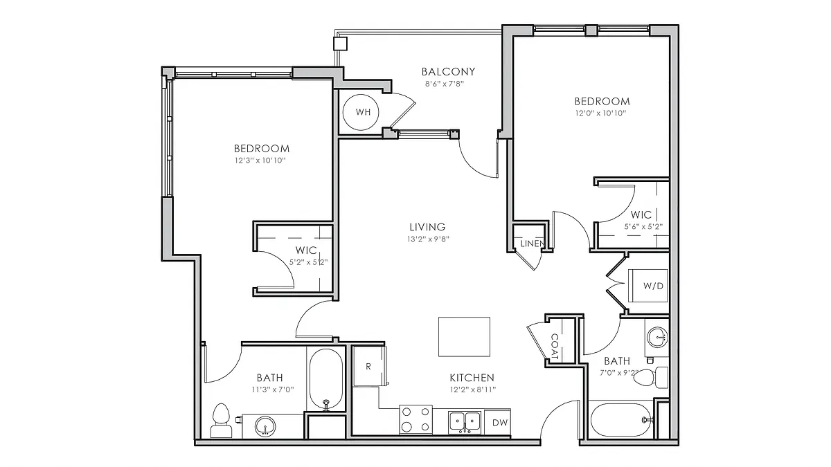 Floor plan B17