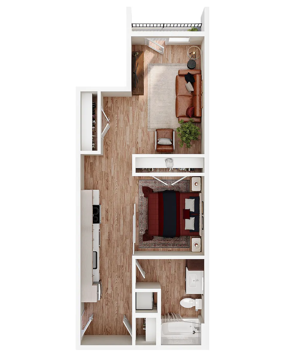 Floor plan 1UE