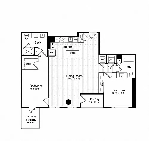 Floor plan B10B - Bolden