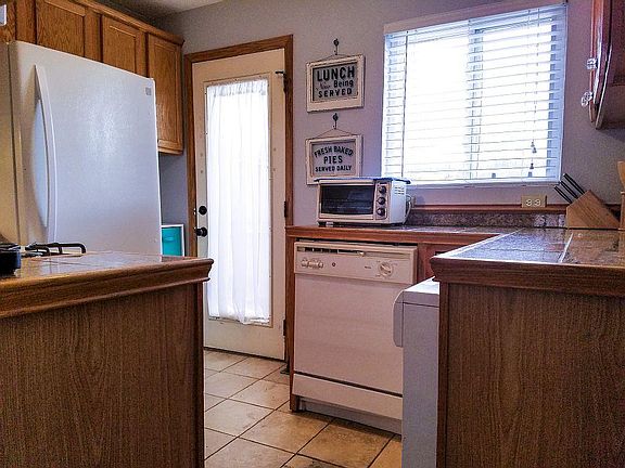 Kitchen & Back Door to Yard
