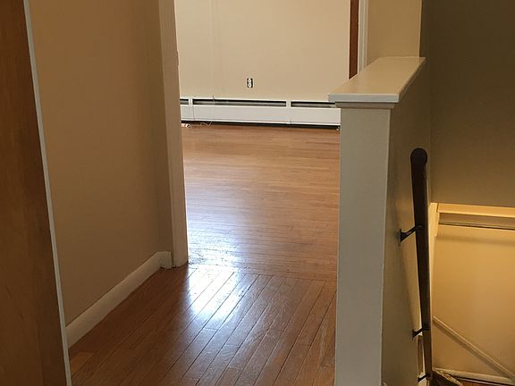 Upstairs hallway, hardwood.
