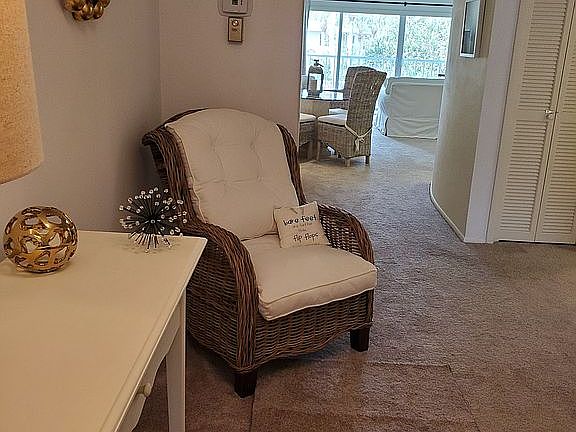 Entry view into condo