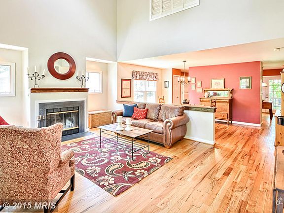 Spacious Open Floor Plan with gleaming hardwoods