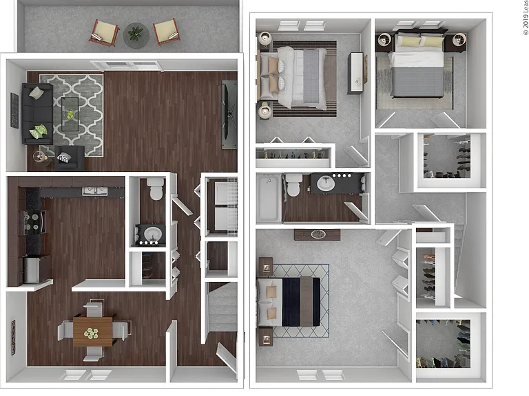 Sherbrooke: Beds - 3: Baths - 1.5: SqFt Range - 1398 to 1398