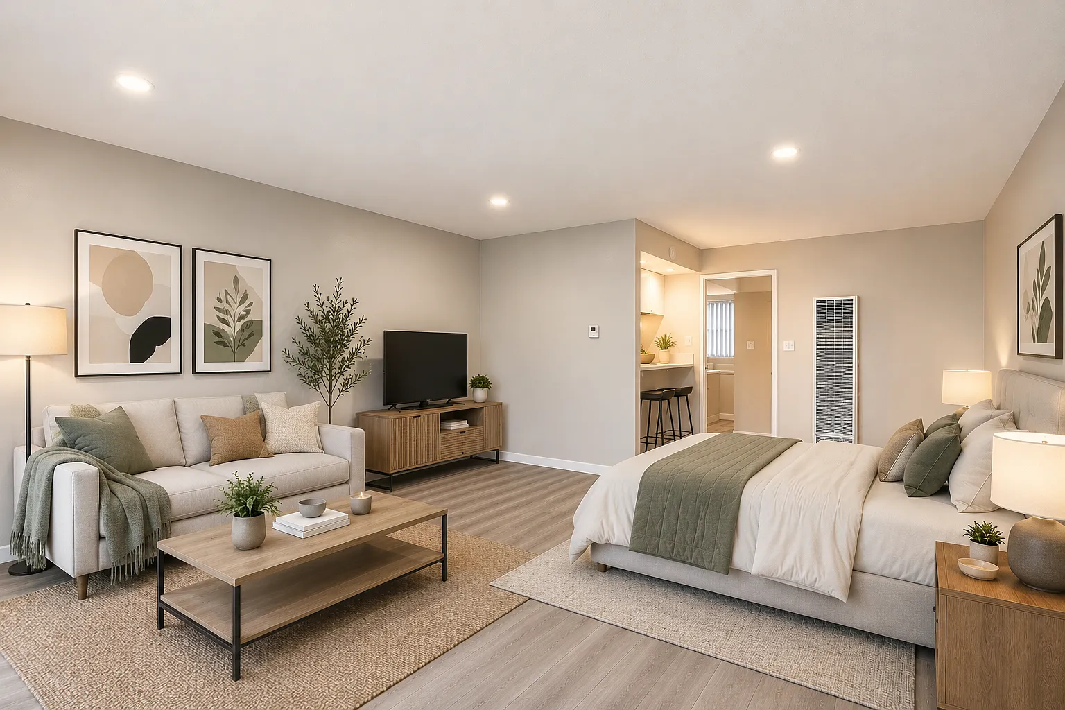 Studio, 504 sqft, $1,699 — Photo 1