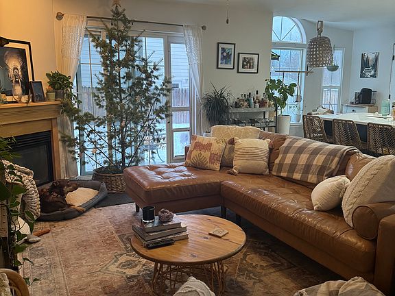 open concept living room