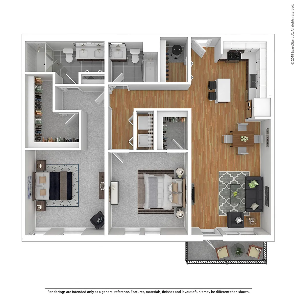 Floor plan B7