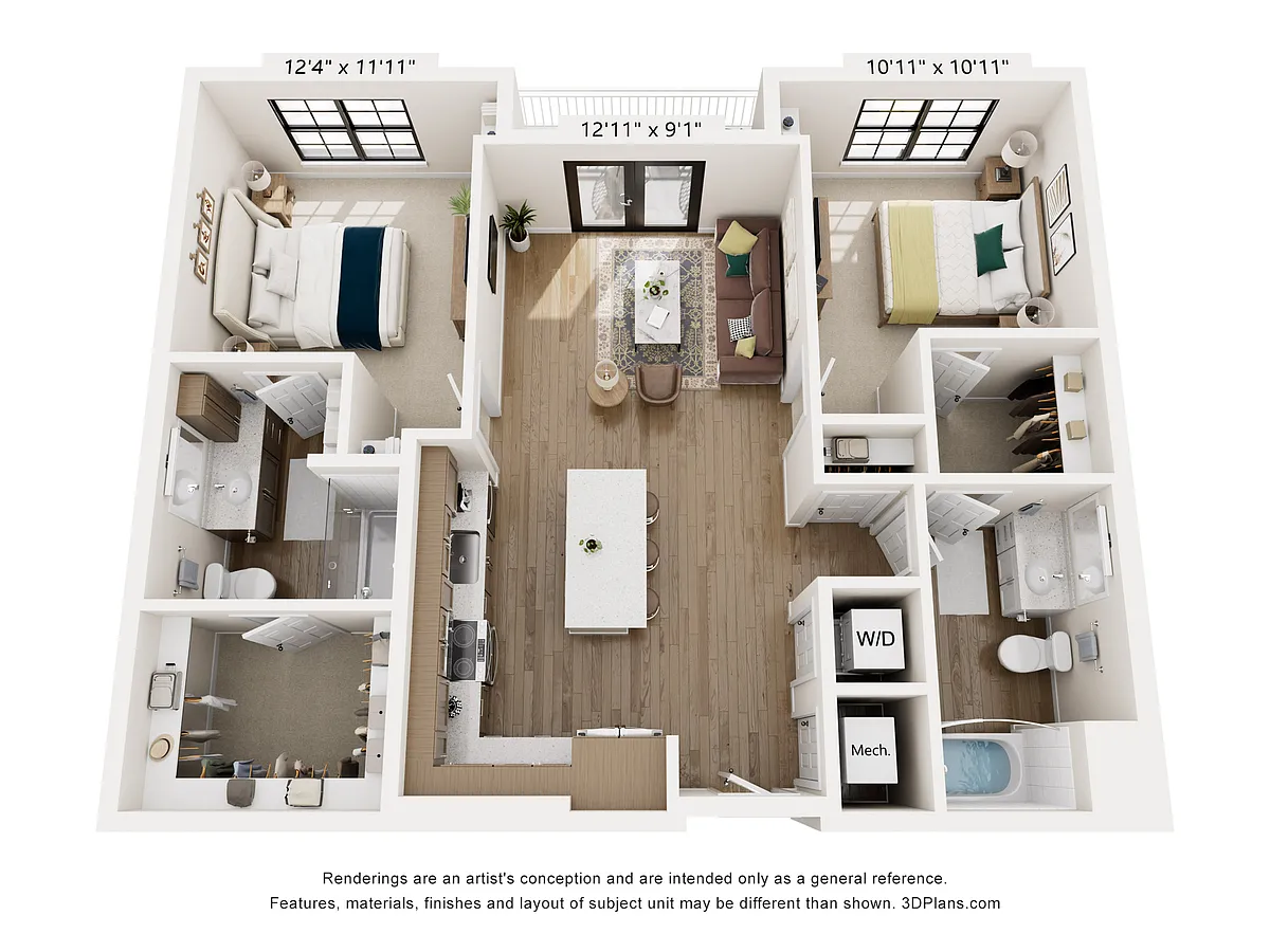Floor plan The Western