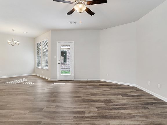 Combined Living and Dining attached to the Kitchen