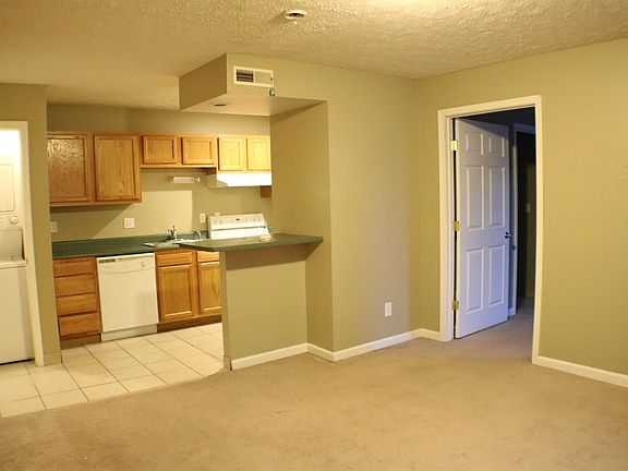 Living room and kitchen