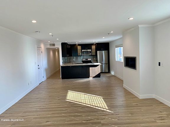 Living Area, Dining Bar and Fireplace