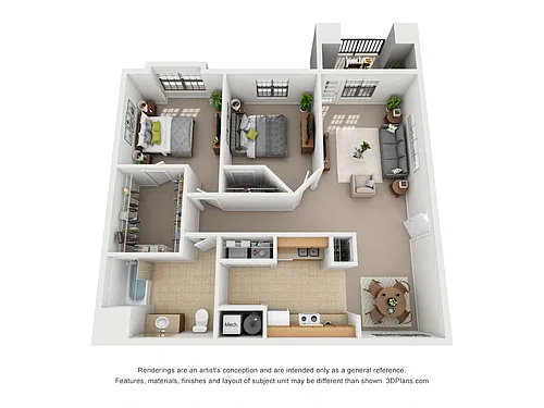 Floor plan Keystone