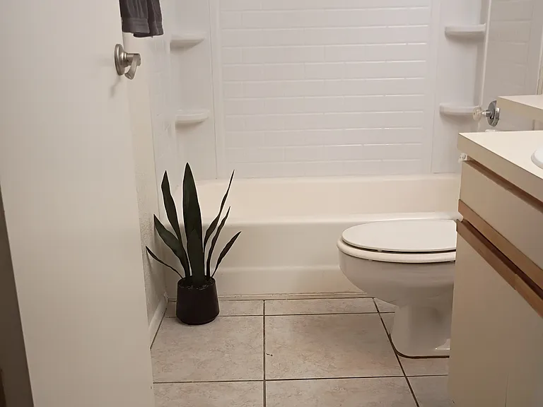 1 of 2 bathrooms
