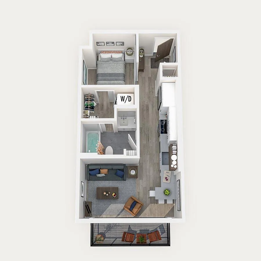 Floor plan The Nicollet