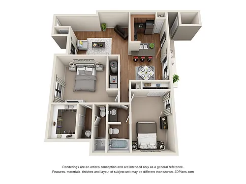 Floor plan B7 Omni