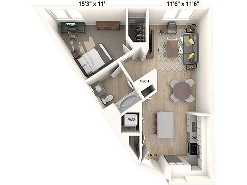 Floor plan A4