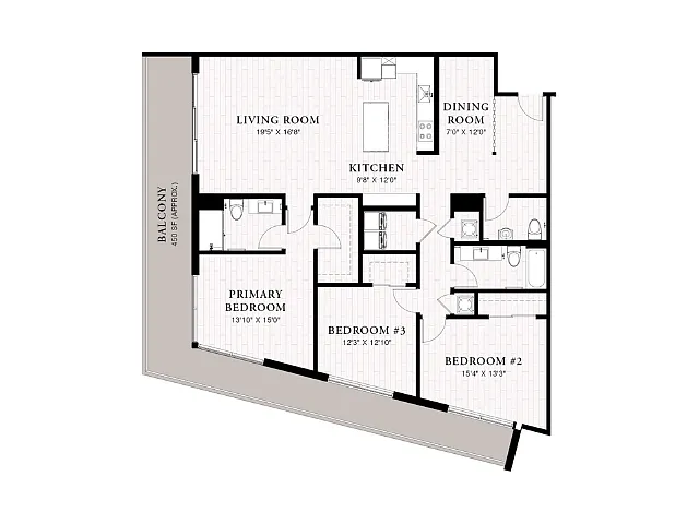Floor plan C3B