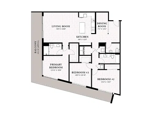Floor plan C3B