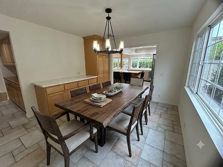 Staged Dining Room