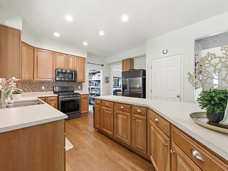 Kitchen with view to Pantry & Laundry